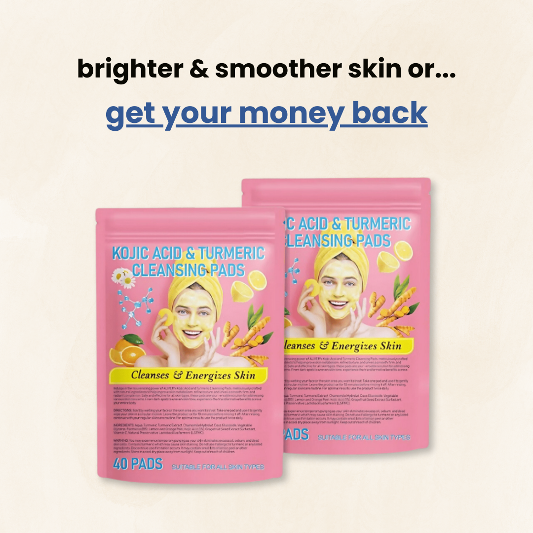 silky - turmeric kojic acid pads