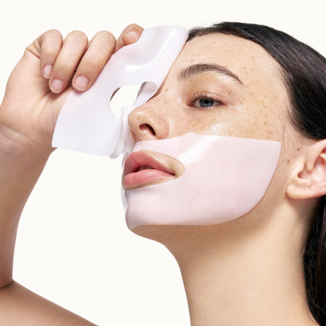 silky - collagen face mask